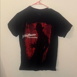UNISEX A Nightmare on Elm Street Black Graphic Tee